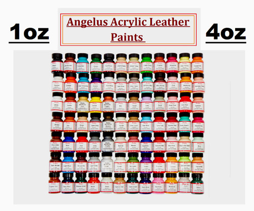 Angelus acrylic leather - leather, paint