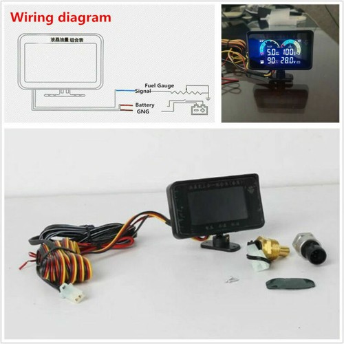 Auto car truck lcd oil - auto, in