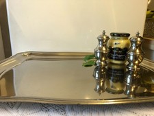 Vintage Large Silver 44 x 33