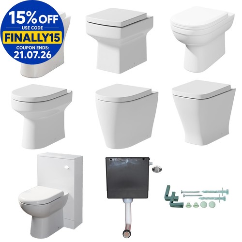 Back wall toilet btw - back,