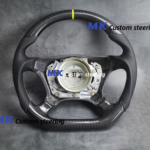 Carbon fiber steering wheel - carbon,