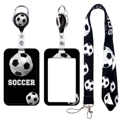 Soccer lanyard with badge - with, id