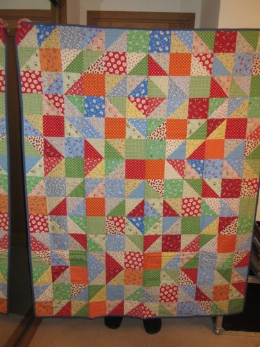 Handmade patchwork quilt - ,