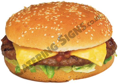 Cheeseburger sticker cafe - sticker,