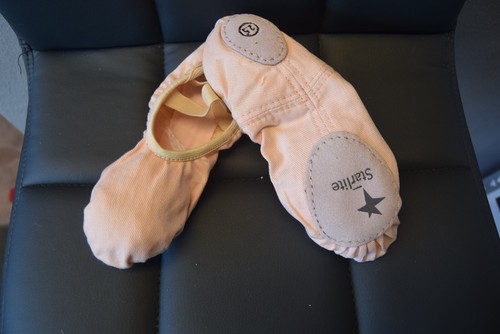Pink canvas split sole - , ballet