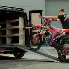 Collapsible Motorbike Ramp