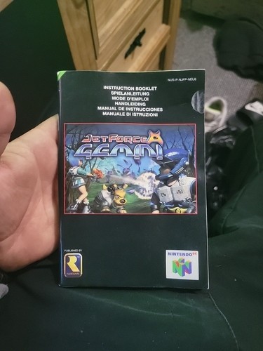 Jetforce gemini nintendo - nintendo, 64