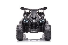 Black 12V Kids Electric Ride on Quad Bike ATV Quad with Storage - Ride on Quad
