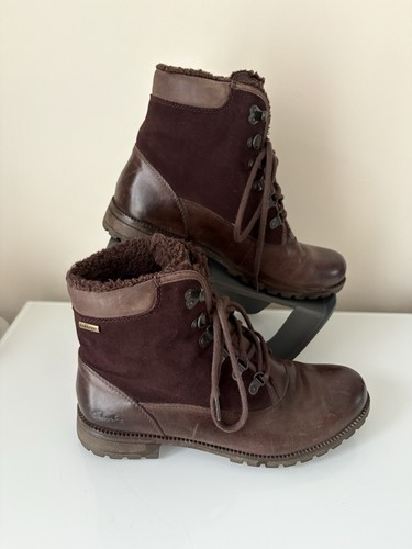 Clarks gore tex ladies - clarks, brown