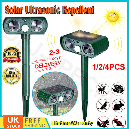 Solar ultrasonic garden - ultrasonic,