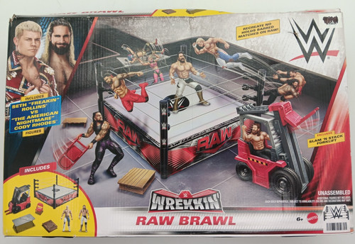 Wwe wrekkin raw brawl - raw, ring