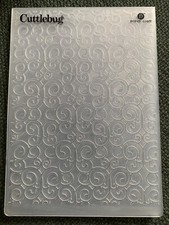 cuttlebug embossing folders x2