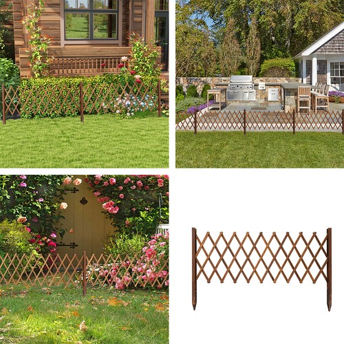 Expandable garden border fence - expandable,