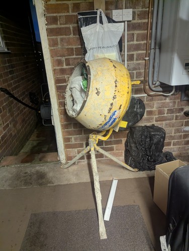 Belle cement mixer and stand - belle,