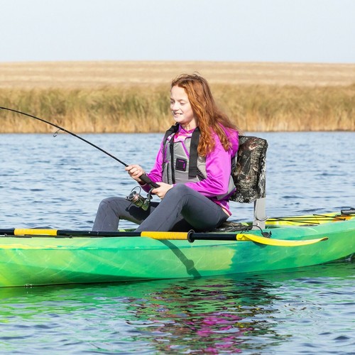 Low back padded boat seat - low,