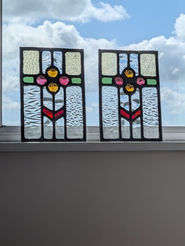 Renovated pair decorative - renovated:, of