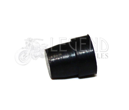 Honda carb rubber passage plug - rubber,