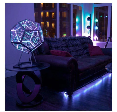 Infinity mirror cube - infinity,