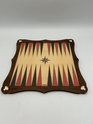 Wooden backgammon board - board, 24cm