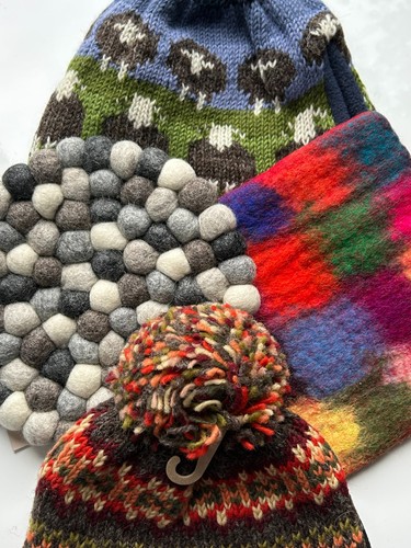 Tea cosy fleece lined felt - tea, lined/felt