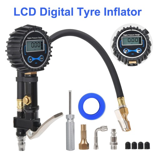 Digital tyre pressure gauge - tyre,