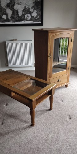 Coffee table and storage unit - coffee,