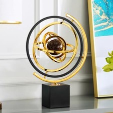 Spinning Globe Home Decor