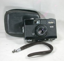Rollei 35B Compact 35mm Film Camera , Triotar 40mm F3.5, Case & Strap No 4694121