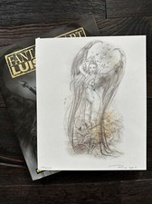 Fantastic Art Of Luis Royo The Best Of Hardcover Limited Signed Edition /250