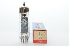 Vintage Telefunken EL86 / EL 86 / 6CW5 Vacuum Amp Pentode for Klangfilm, NOS