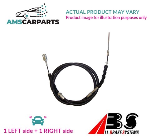 Handbrake cable pair rear - handbrake,