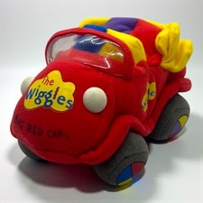 The Wiggles 'Big Red Car' Genuine Soft Beanbag Plush Car Collectable Toy *READ*