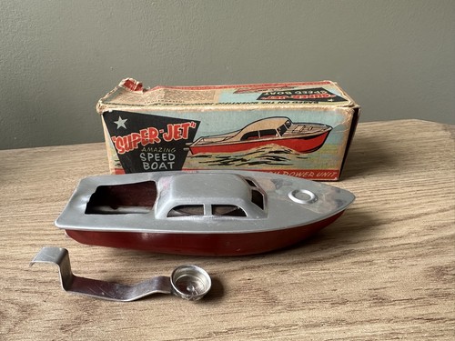 Super jet speed boat vintage - super, boat,