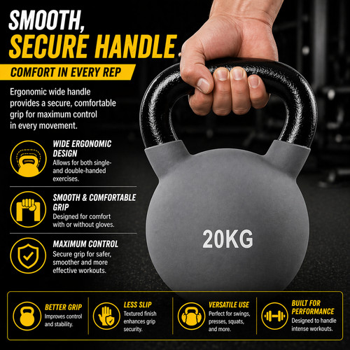 20kg heavy duty kettlebell - 20kg,