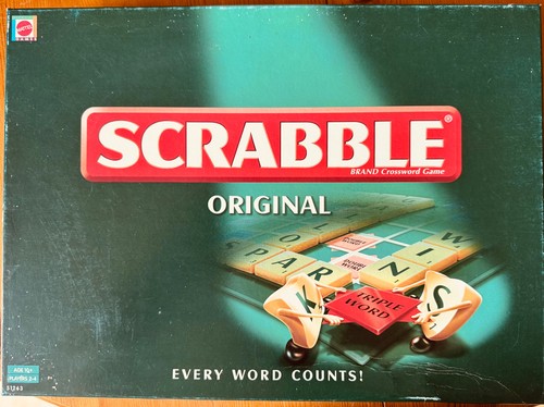 Scrabble original board - scrabble,