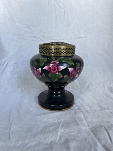 Art deco hand painted ceramic - art,