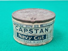 Vintage WD & HO WILLS Capstan Navy Cut Tobacco Tin