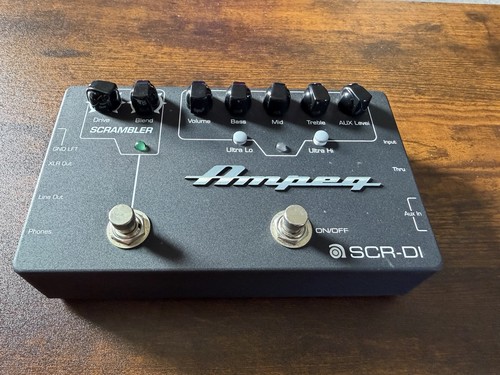 Ampeg scr bass preamp - scr-di,