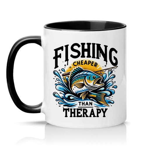 Fishing cheaper than therapy - fishing,