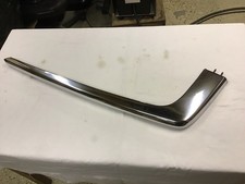 Jaguar XJS Later Facelift Rear Chrome Bumper Left LH Corner Section Trim Blade