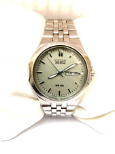 Citizen Eco Drive Vintage WR 100 MT Day & Date Bracelet Watch E101-S044278