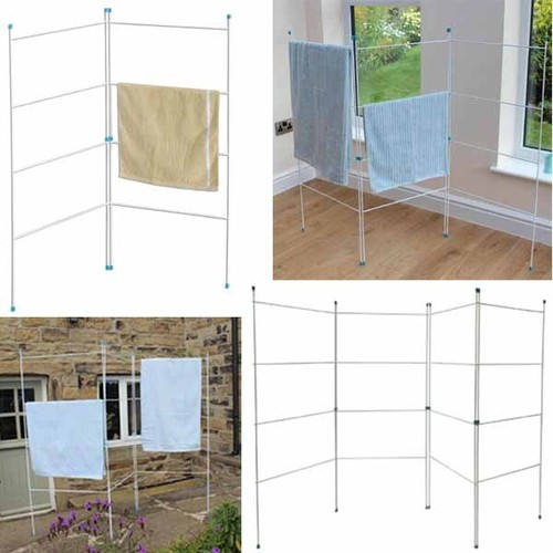 Clothes airer folds tier - clothes,
