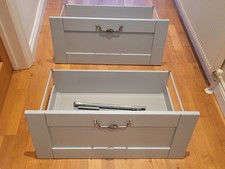 Used Howdens Tewkesbury 800mm Pan Drawer, drawer front + soft close runners