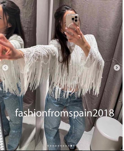 Zara new woman coll sequin - new,