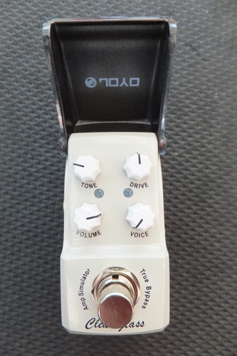 Joyo clean glass amp - clean, pedal