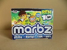 Ben 10 Marbz Marbles Starter Pack 60 Marbles 12 Game Cards