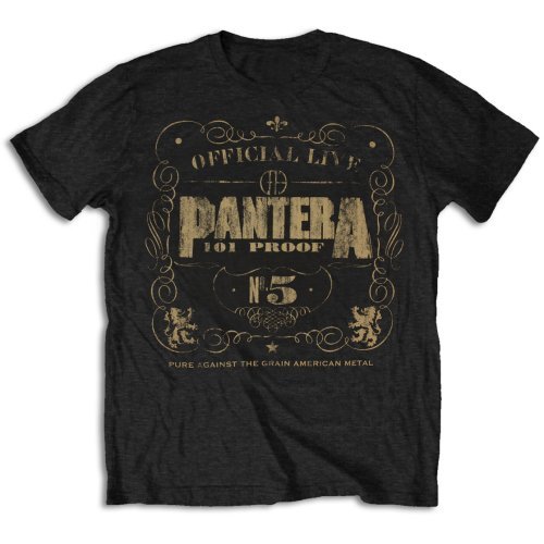 Pantera shirt 101 proof - 101%,