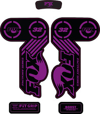 Fox 32 Factory Forks Decals