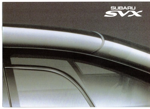 Subaru svx coupe 1992 - coupe, 1992-1996
