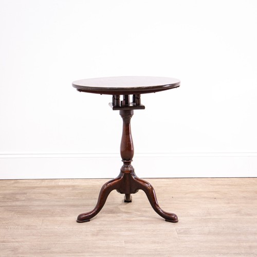 Georgian mahogany tilt top - tilt,